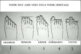 your feet and toes tell your heritage a nutritional makeover