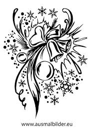 Ausmalbilder Weihnachtsdekoration Weihnachtsdeko
