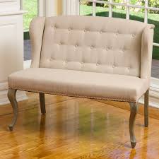 Emily Wingback Settee Bench Walmart Com Walmart Com