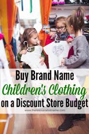 Browse the collection of clearance baby clothes from favorite brands including carter's at jcpenney and find adorable outfits for the littlest of little ones. Brand Name Children S Clothing On A Discount Store Budget The Resourceful Mama