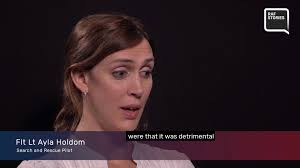 Ayla Holdom in the RAF Stories Project