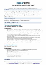 Wound Care Nurse Resume Samples Qwikresume