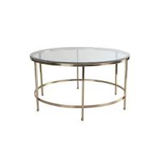 A wide selection of living room coffee tables of different styles and sizes. Addison Round Glass Coffee Table Gold Adore Decor Target