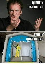 Bbc.in/2ykyiyb viernes, 6 de septiembre de 2019 los mejores memes de quentin tarantino | red thing #red_thing. Quentin Tarantino Tentin Quarantino Meme On Me Me