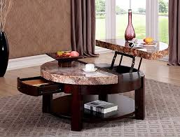 Gtu Furniture Round Faux Marble Top Lift Top Cocktail Coffee Table Review Coffee Table Faux Marble Coffee Table Round Coffee Table Living Room