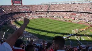 Estadio monumental antonio vespucio liberti, also known as river plate stadium, in buenos aires, where the above team plays club river plate (asunción) , a paraguayan football club club atlético river plate puerto rico , a puerto rican football club River Plate Vs Boca Juniors Superclasico 16 Two Goals In The Stadium Youtube