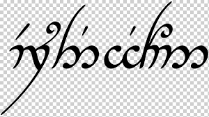 Nowadays, there is a large number of fonts and. The Lord Of The Rings Tengwar Quenya The Hobbit Font The Hobbit Angle English Text Png Klipartz