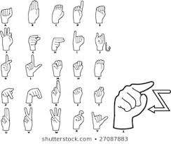 Sign Language Alphabet Images Stock Photos Vectors