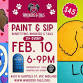 Valentine's Paint & Sip