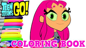 664x793 teen coloring page idea teen titans go coloring page. Teen Titans Go Coloring Book Starfire Stella Episode Show Surprise Egg And Toy Collector Setc Youtube