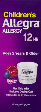 Allegra Childrens 12hr Oral Suspension Liquid Berry 4 Fl