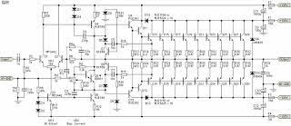 Improved 3 transistor audio amp electronic circuit. 1500w Power Amplifier Circuit Diagram