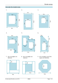 This video explains how to find the area of compound shapes. Ks4 Geometry And Measure Area And Perimeter Compound Shapes Teachit Maths