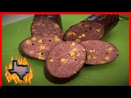 Smoked venison summer sausage recipe, for 10 lbs. Smoked Summer Sausage Jalapeno And Cheese Summer Sausage Smoked Sausage Homemade Sausage Youtube