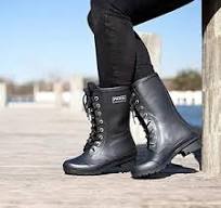 Amazon.com | Roma Women's EPAGA Short Lace-up Rain Boots | Mid-Calf