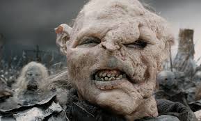 An orc during a photocall for the launch of the lord of the rings: Got A Heaps Ugly Mate Amazon Are Looking For People To Play Orcs