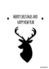 Merry Christmas And Happy New Year Kerst Woorden Kerst Kaarten Kaarten