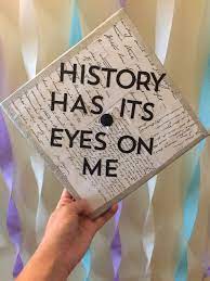 Hamilton Jane Addams Inspired Graduation Cap History Major College Graduation Cap Decoration College Grad Cap Ideas High School Graduation Cap