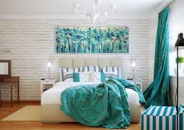 It is totally up to you how you decorate it and what amenities you include. Extra Large Wall Art Oversize Blue Canvas Aqua Purple Impasto Etsy In 2021 Turquoise Bedroom Decor White Bedroom Decor Turquoise Room