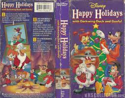 Goofy and max celebrate christmas •••. Happy Holidays With Darkwing Duck And Goofy Vhscollector Com