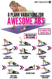 5 Plank Variations For Awesome Abs Get Healthy U Chris