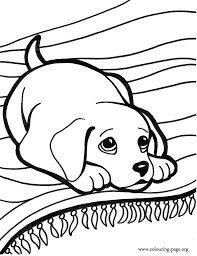 Free printable puppies coloring pages for kids in cute. Cute Puppy Coloring Pages To Print Coloring Home