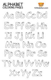 Each coloring sheet has a letter of the alphabet and an object. Free Printable Alphabet Coloring Pages For Kids 123 Kids Fun Apps