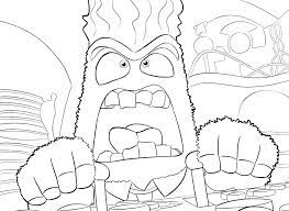 So download & enjoy anger inside out coloring pages and images in black & white. Crazy Anger Coloring Page Free Printable Coloring Pages For Kids