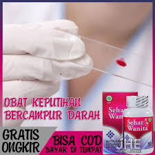 Penyebabnya bisa karena iritasi, atau penyebab lain yang lebih serius. Jual Obat Keputihan Bercampur Darah Kapsul Sehat Wanita 50 Kota Bandung Jhe Herbal Store Tokopedia