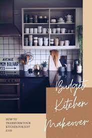 How To Give Your Kitchen A Stylish Budget Makeover For Just 150 Budget Kitchen Makeover Kitchen Makeover Cheap Home Decor