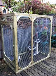 Build your own cat run or get a cat enclosure builder. Pin On When I M Feeling Crafty