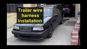 Any vehicle towing a trailer requires trailer connector wiring to safely connect the taillights, turn signals, brake lights and other if your vehicle is not equipped with a working trailer wiring harness, there are a number of different solutions to provide the perfect fit for your specific vehicle. How To Install A Wire Harness For Towing A Trailer Boat Dolly Or Other Things Needing Lights Votd Youtube
