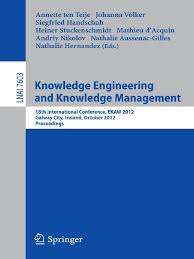 Since 1993, belnet provides web services to higher education, federal departments and ministries. Lecture Notes In Computer Science 7603 Lee Harland Auth Annette Ten Teije Johanna Volker Siegfried Handschuh Heiner Stuckenschmidt Mathieu D Acquin Andriy Nikolov Nathalie Aussenac Gilles Nathalie Hernandez Eds K Resource Description