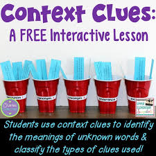Context Clues A Free Interactive Lesson Upper Elementary