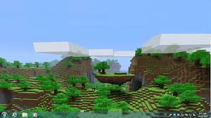 Minecraft deskthemepack is available for download in four color modes: Minecraft Theme Download