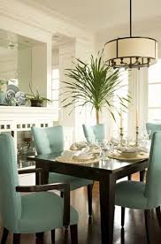 Contemporary Dining Room Showing A Beautiful Contrast Between Dark Chocolate Brown Table Dining Room Contemporary Dining Room Design Contemporary Dining Room