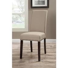 Dhi Nice Nail Head Upholstered Dining Chair 2 Pack Multiple Colors Walmart Com Upholstered Dining Chairs Dining Chairs Dining Chair Set