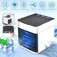 Order now and pay on delivery Mekomy Portable Air Conditioner Quiet Usb Air Cooler With 3 Speed Personal Air Conditioner With Led Light For Small Room Office Dorm Bedroom Hbsolve Com