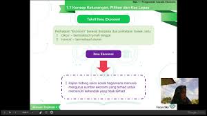 Ekonomi asas tingkatan 4 bab 15. Pengelanan Kepada Ekonomi Youtube