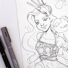 Coloring drawingwiffwaffles coloring page youtube. Drawingwiffwaffles Mermay 07 Here Is The Merm From Yesterday You Can Go To My Youtube Channel And See The Process Of Its Creation As Well As Find Out What Colors I