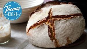 Bauernbrot Selber Backen Dinkel Roggen Mischbrot Thomas Kocht Bauernbrot Selber Backen Lebensmittel Essen Bauernbrot