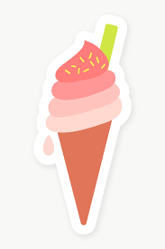 Cute Ice Cream Cone Sticker Free Image By Rawpixel Com Manotang Ice Cream Cute Ice Cream Illustration Ice Cream Cone
