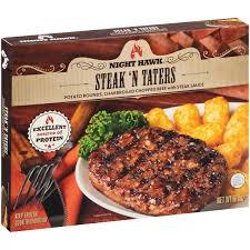 0.063 of lb, pound in beef,top sirloin,steak,ln & fat,1/8 fat,all grds,raw Night Hawk Steak N Taters Frozen Dinner 6 Oz Box From Walmart In Austin Tx Burpy Com