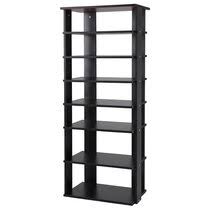 Greatdeals 7 tiers shoe rack,wooden shoes racks, entryway shoes storage stand,white color. Rack Solid Wood Shoe Storage You Ll Love In 2021 Wayfair