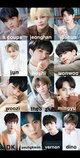 Seventeen Member Names Aktor Korea Orang Aktor