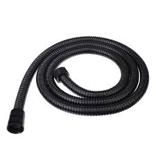 Specialists know that shower hoses come with a universal size and matching is a must. 1 5m Black Stainless Steel Bathroom Shower Hose Handheld Water Pipe Fittings Shower Head Hose Replacement G1 2 Shopee Malaysia