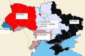 Kliknij dwukrotnie na mapę, aby powiększyć wybrany obszar mapy. Rozbior Ukrainy Skandaliczna Mapa I Skandaliczna Propozycja Putina