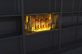 Johnnie Walker Gold Label Stand Display Bar Designs On Behance Cosas Raras Cosas