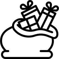 Cozy slippers or fun printed socks. Gifts In A Bag Vector Svg Icon Svg Repo
