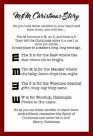 It simply states what the reader should find for this season of love and joy. M M Christmas Story